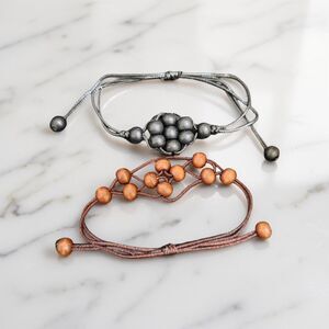 Wooden Bead Bracelets (2)